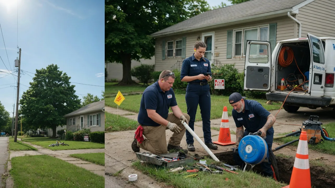 Sewer Line Repair in New Castle, PA near me